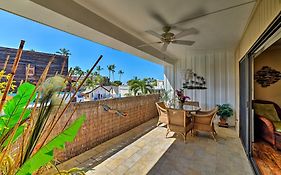 Downtown Air Conditioned Condo Walk To Beaches